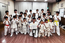 新極真会　大阪北支部楠生道場　寝屋川道場