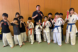 新極真会　大阪北支部楠生道場　大阪神戸湾岸支部錬成大会