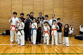 新極真会　大阪北支部楠生道場　南大阪錬成大会
                              